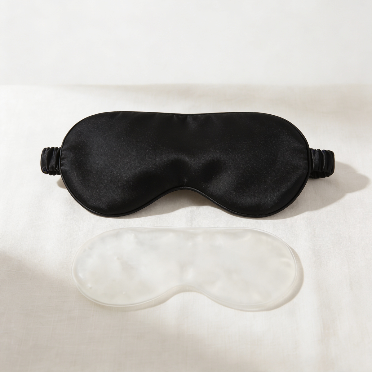 Silk Eye Mask with Hot & Cold Gel Insert