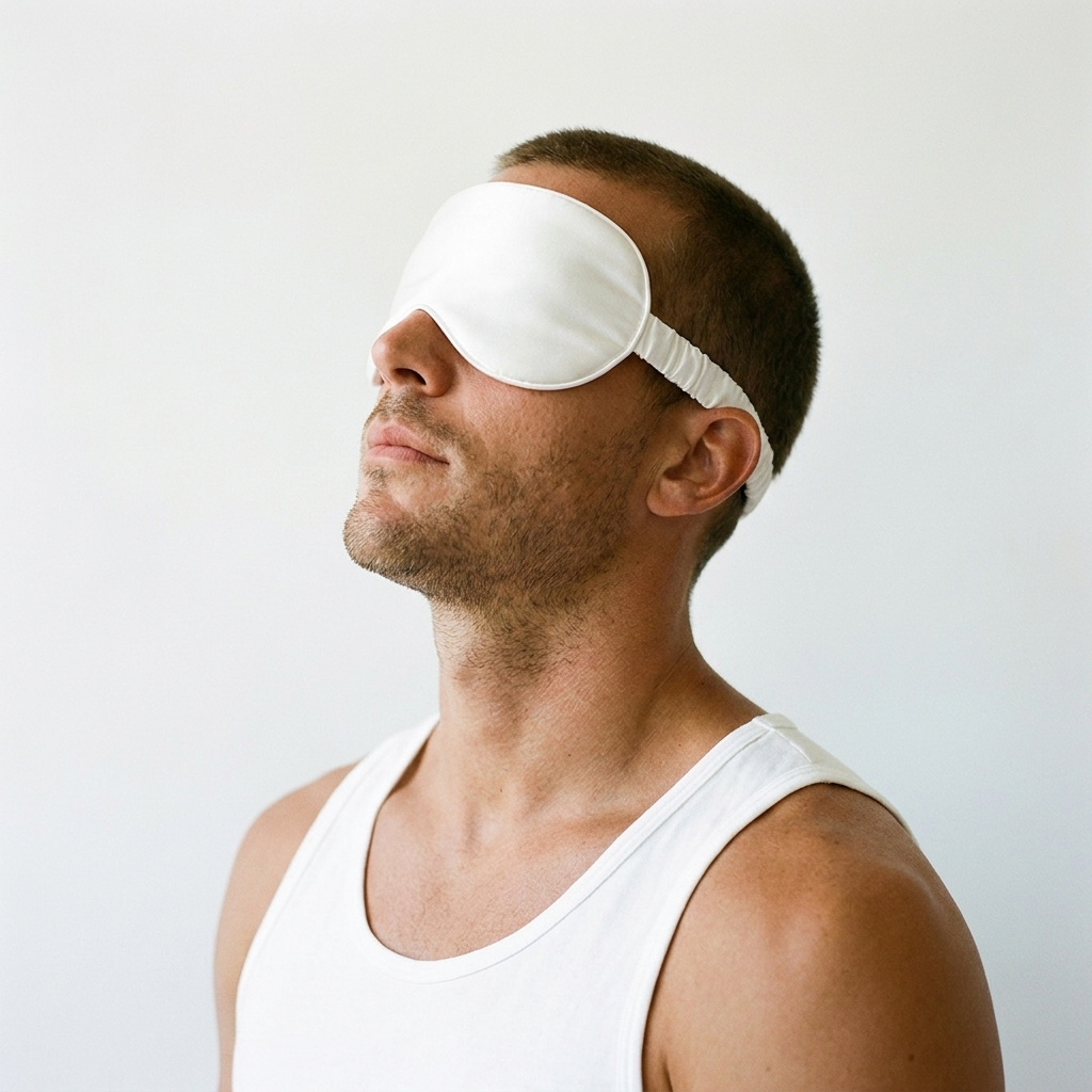 Silk Eye Mask with Hot & Cold Gel Insert